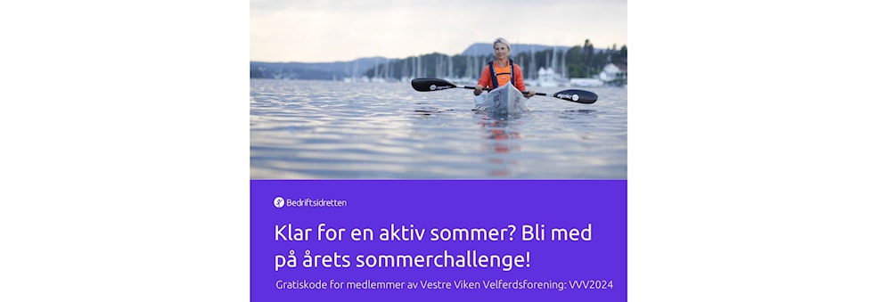 Sommerkampanje for Vestre Viken Velferdsforening - GRATIS